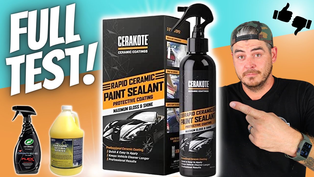 Cerakote® Professional Ceramic Paint Coating 500 Wash Test 